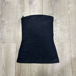 Aritzia Black Strapless Top